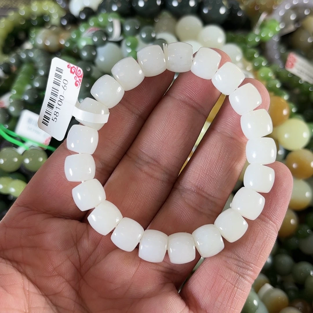 和田玉手链未镶嵌W186