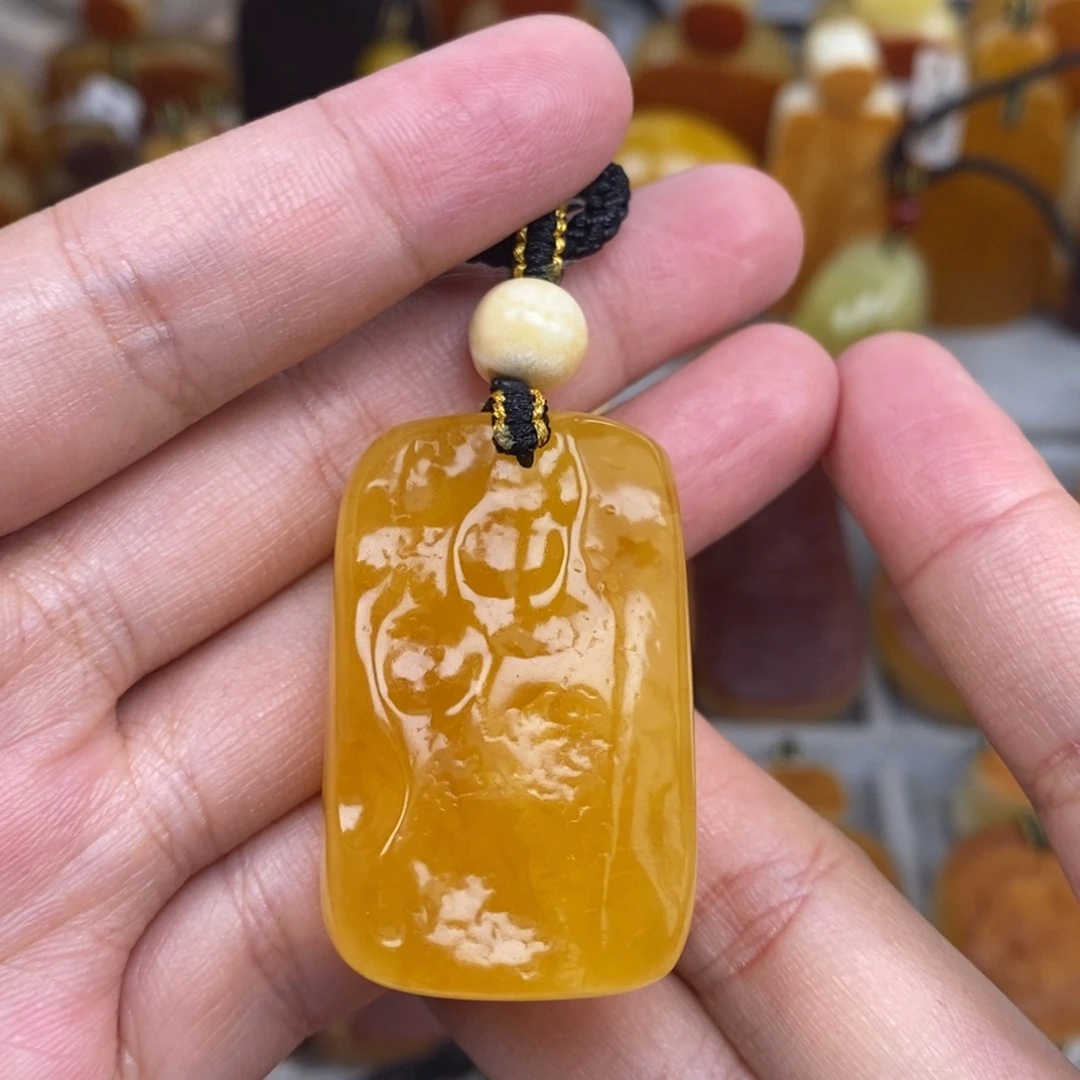 琥珀未镶嵌珠宝奇石