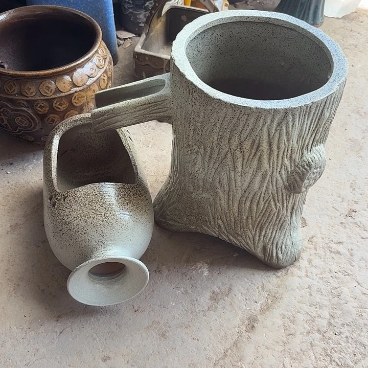 粗陶口径20/27，14/26/14进水口2.5厘米微瑕