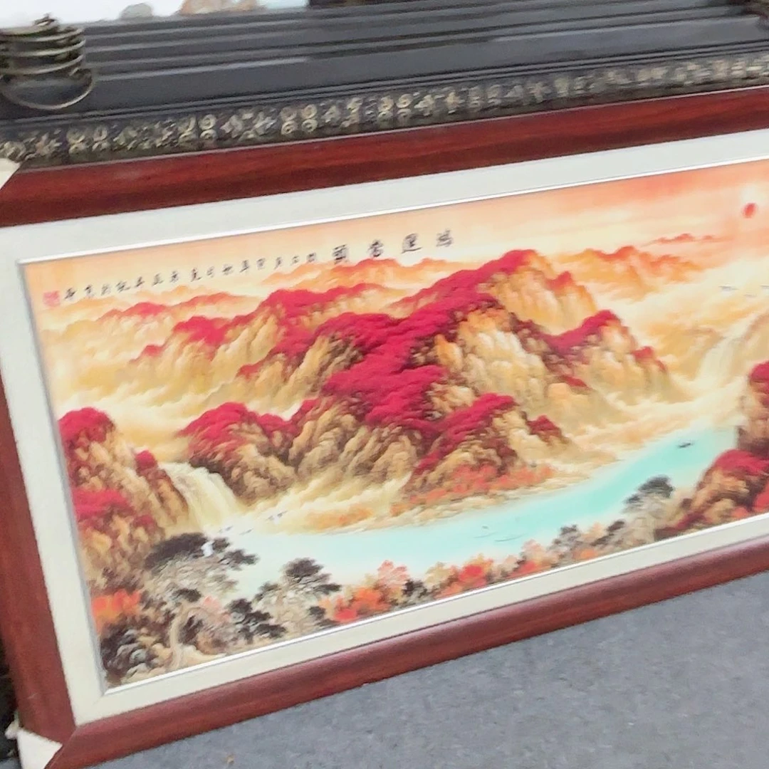 ^***^摆件景德镇陶瓷瓷板画