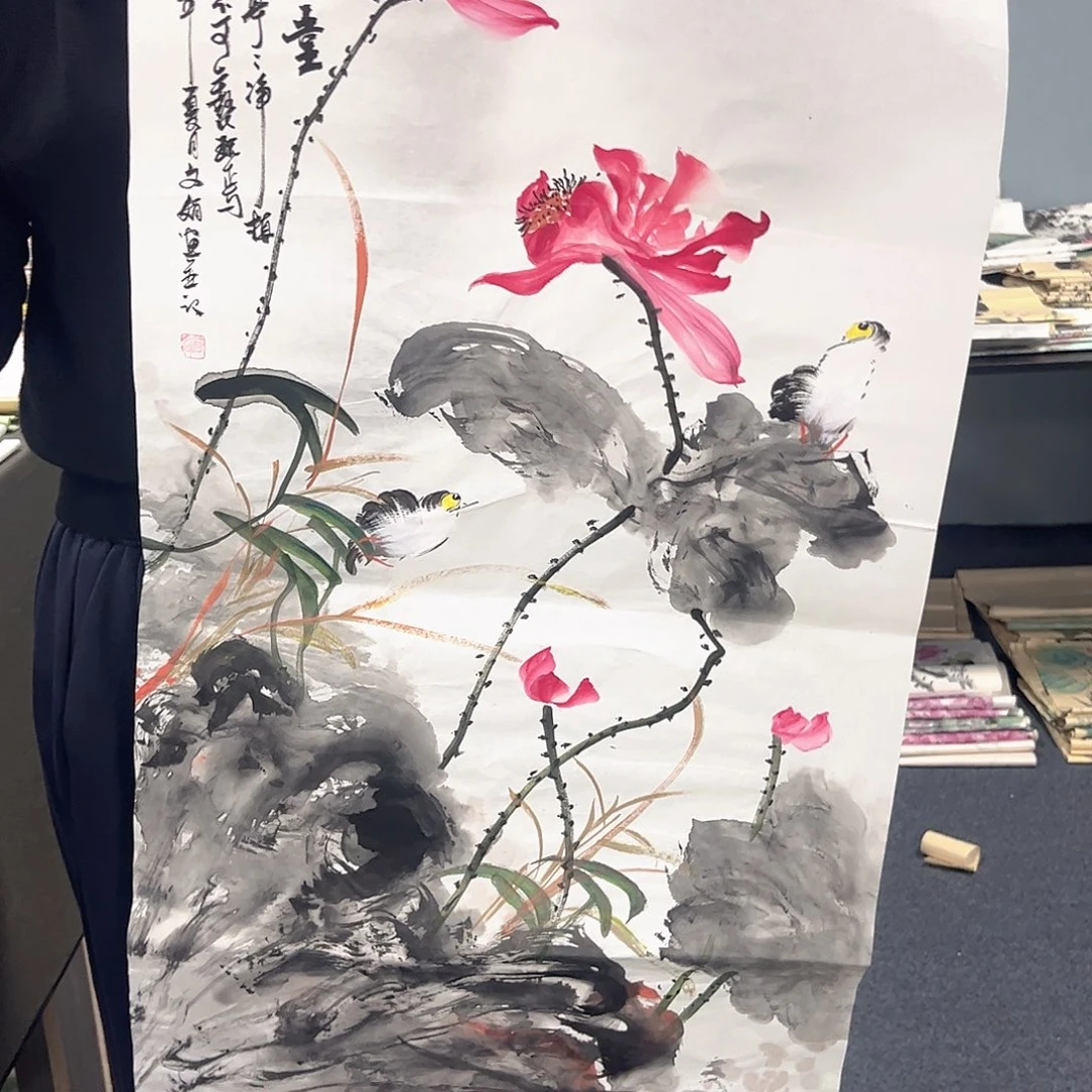 国画国画老师作品