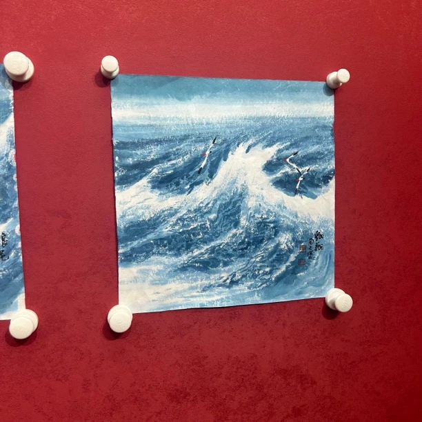 山水画作品书画书法