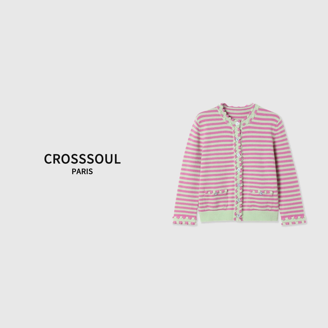 CROSSSOUL秋冬时尚小香风套装