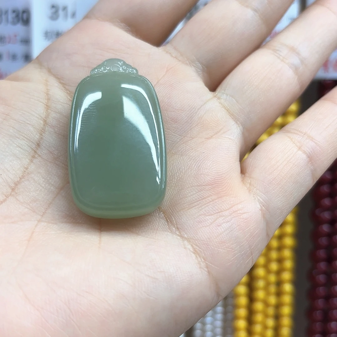 吊坠(不含链)未镶嵌和田玉