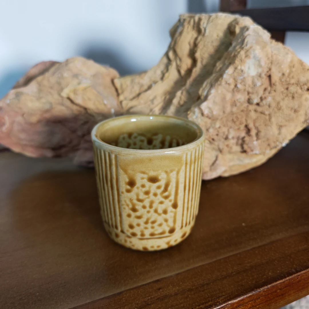 泗水砭石艺术馆五色土150毫升古皮茶（2个）