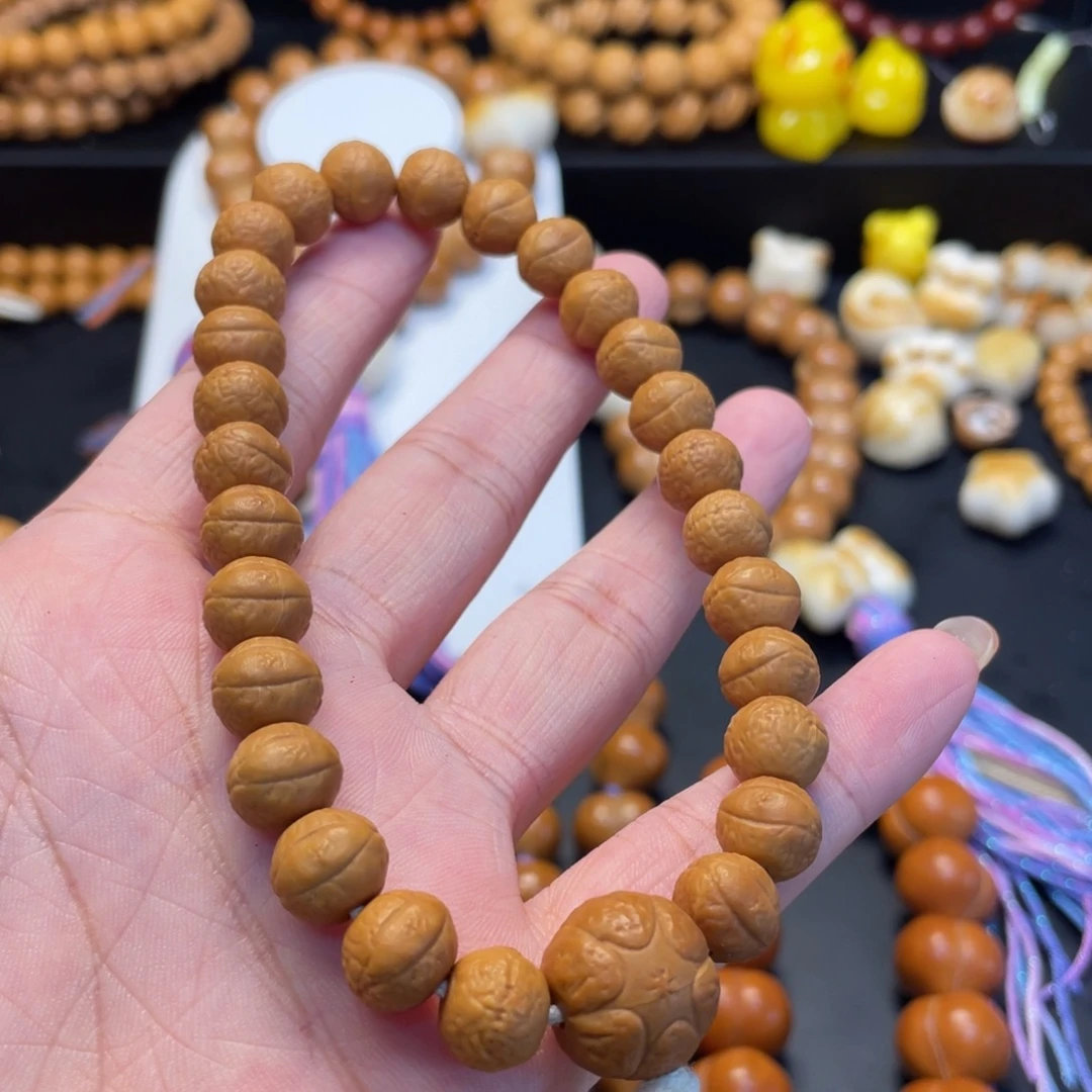 猴头核桃吊坠全品凤眼