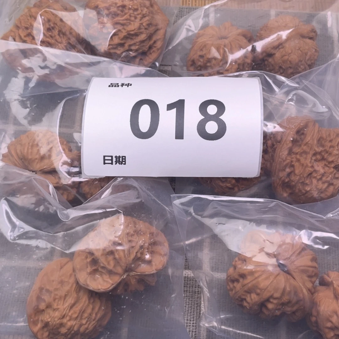 把件文玩核桃18号6对带练手元宝