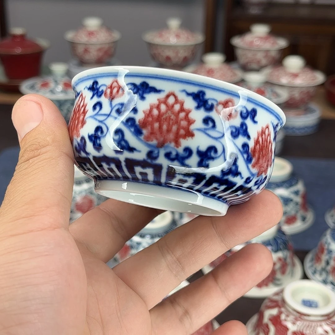 景德镇陶瓷青花釉里红