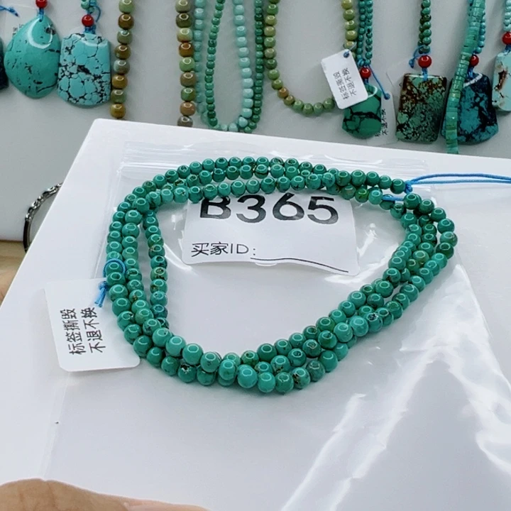 绿松石未镶嵌颈饰