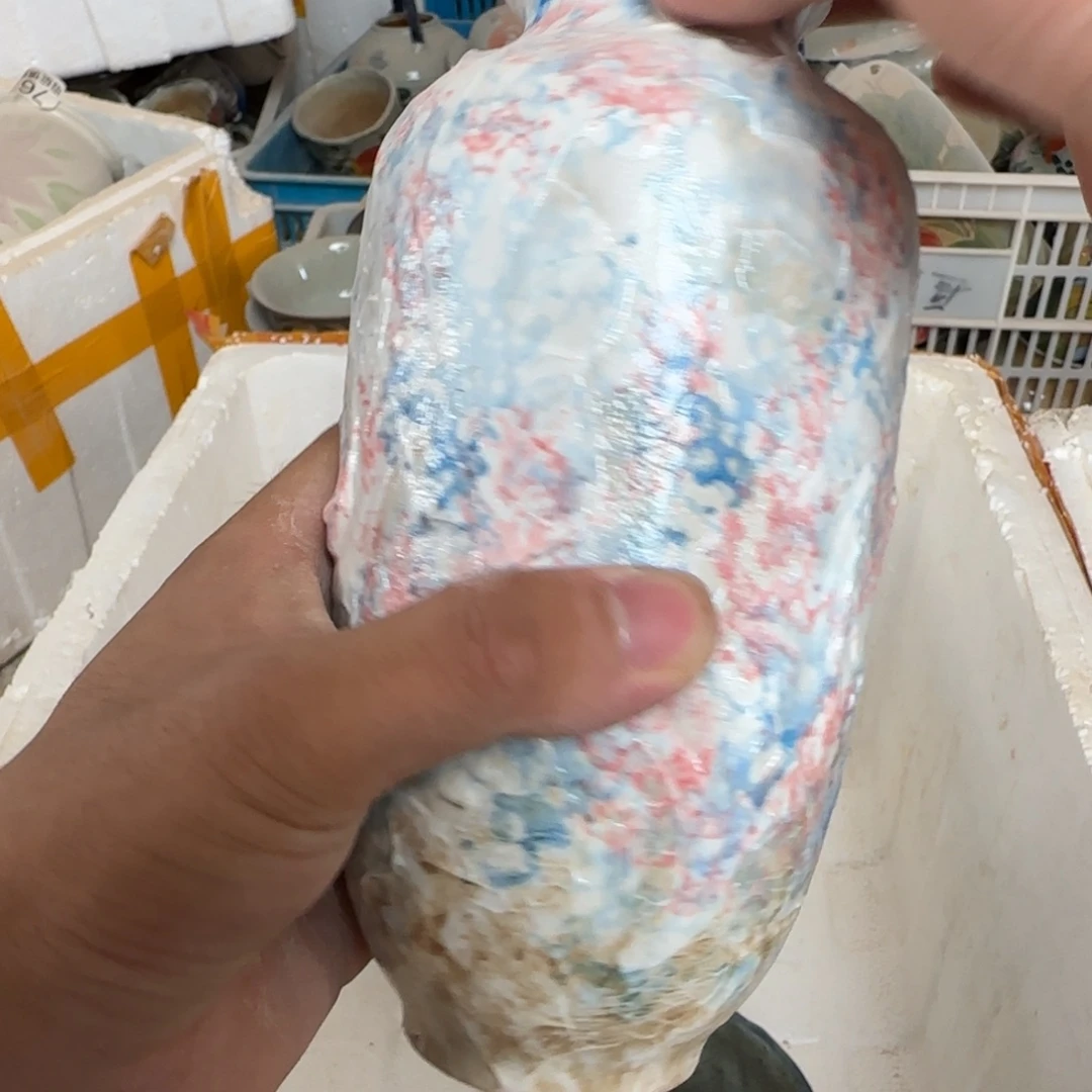 景德镇釉下彩陶瓷瑕疵慎拍89