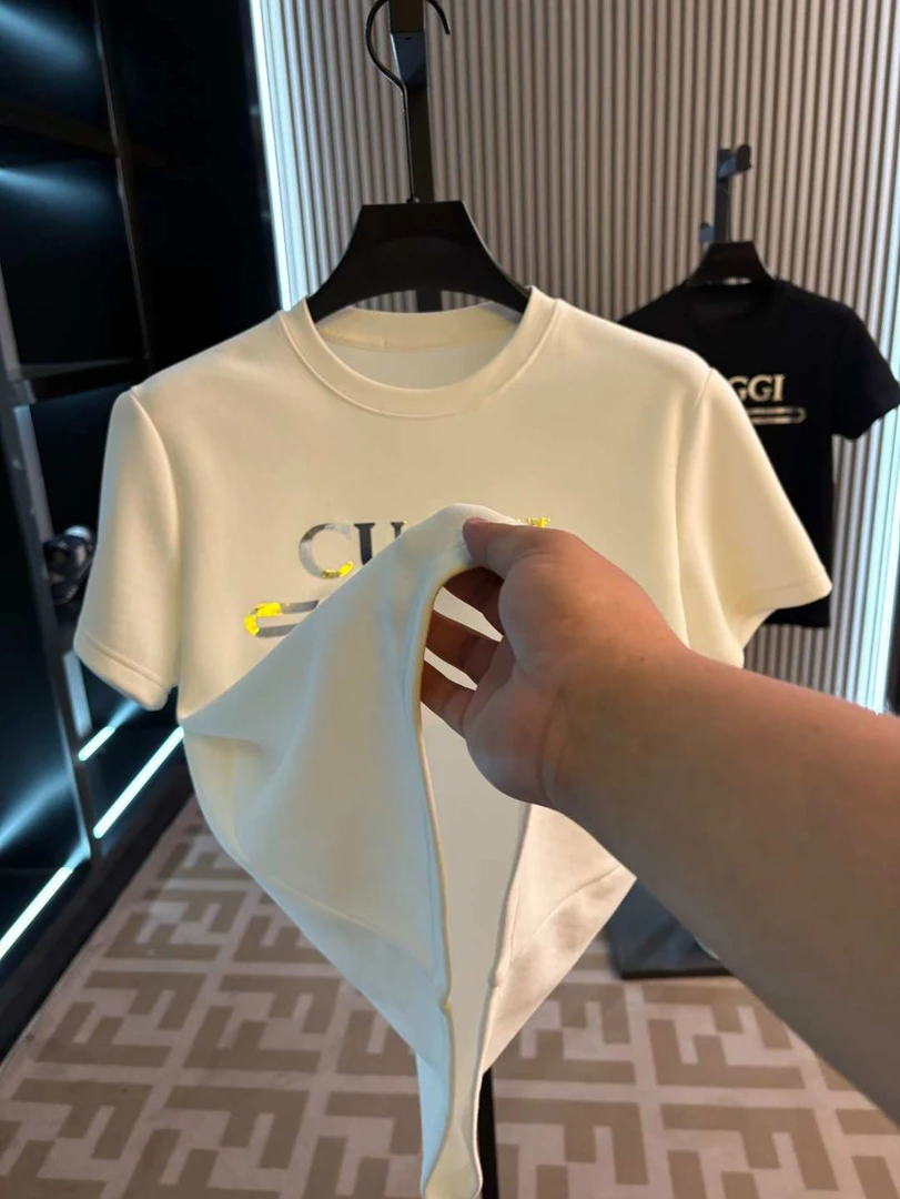 2025男女同款T恤潮流百搭新款纯棉T恤-GG1