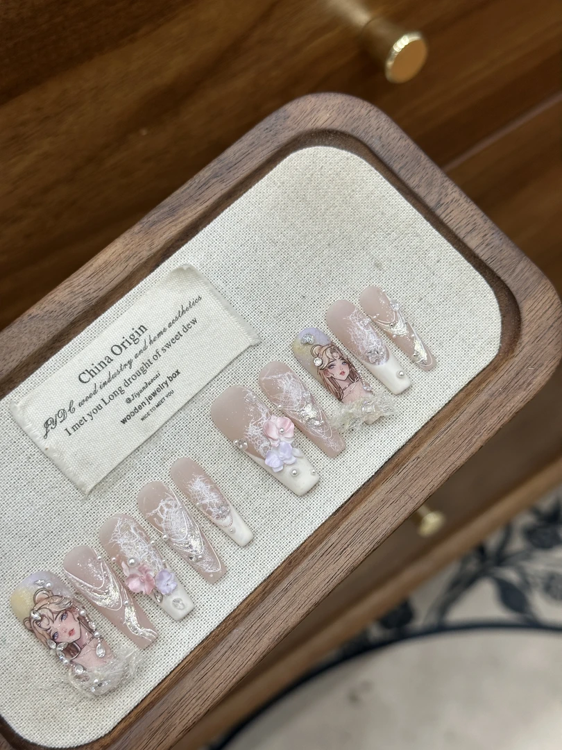 白菜家美少女战士手工穿戴甲