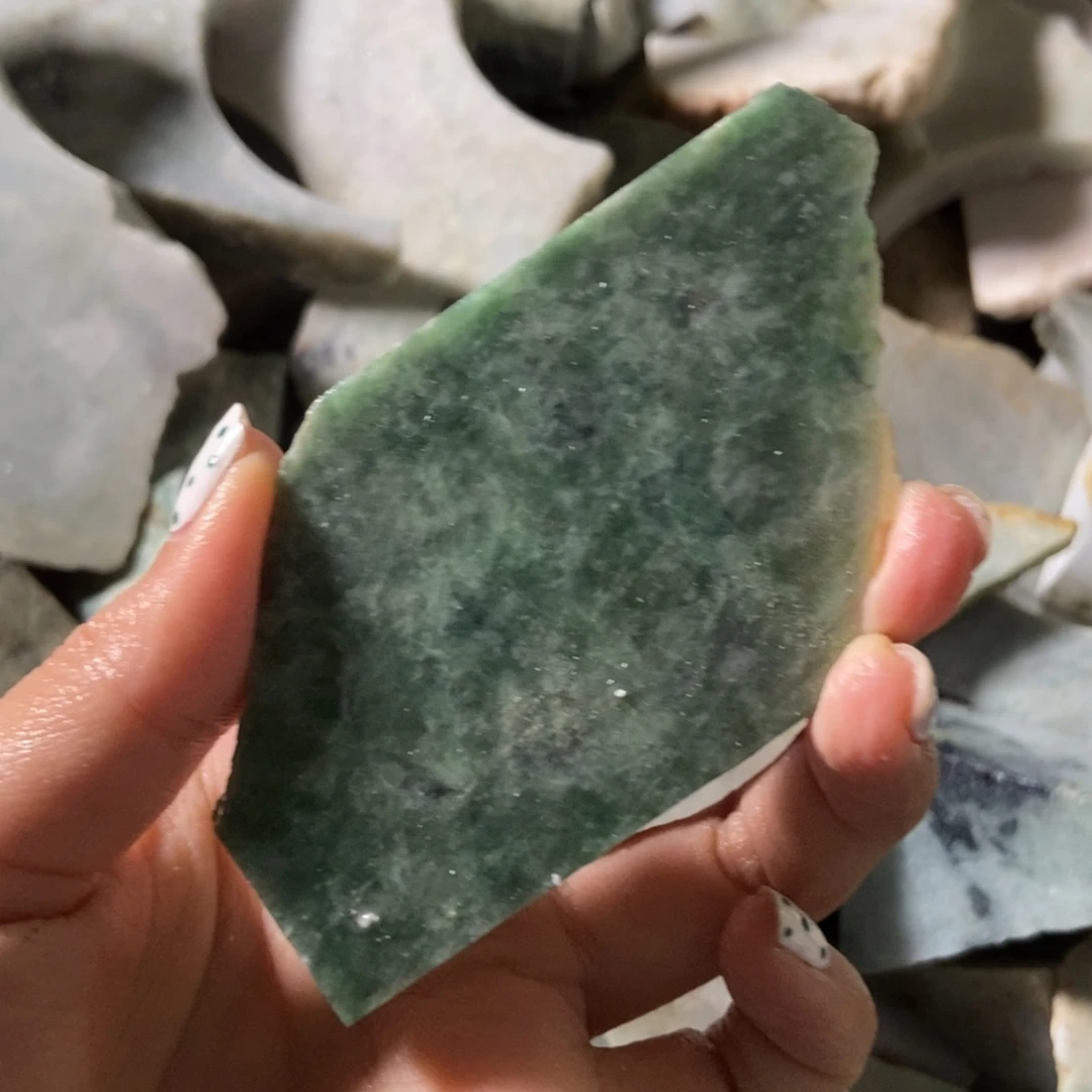 翡翠未镶嵌挂件天然翡翠