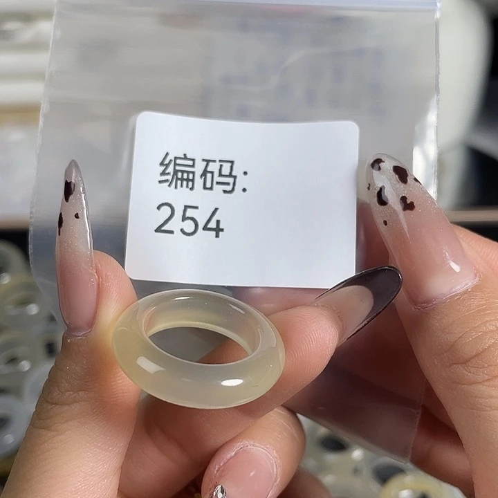 玛瑙/玉髓未镶嵌戒指254港15