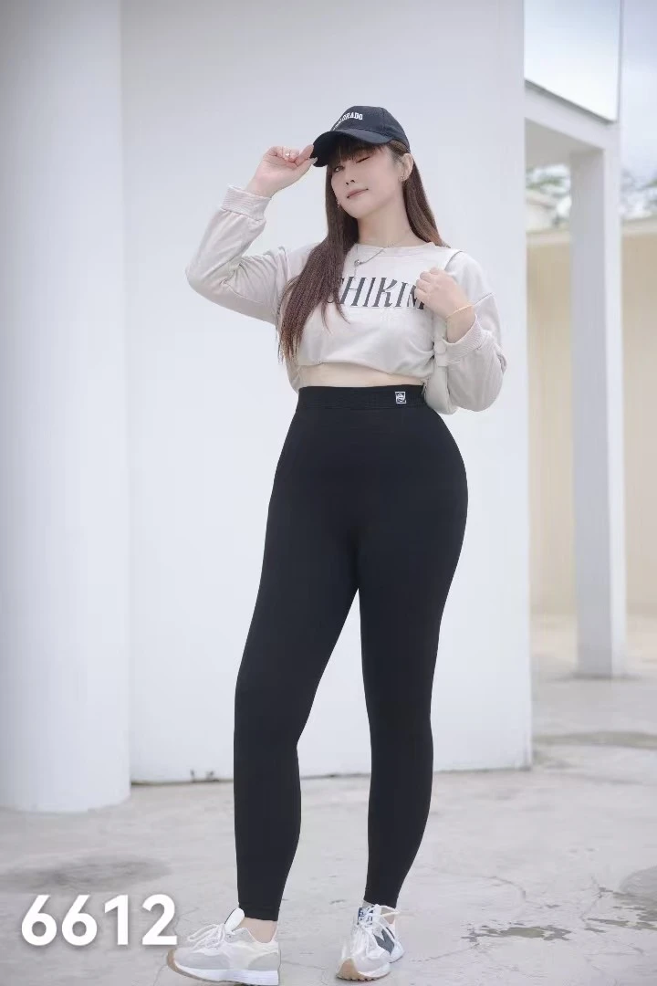 【9.13慧姐大码女装】2025新款加绒裤子22/6612-