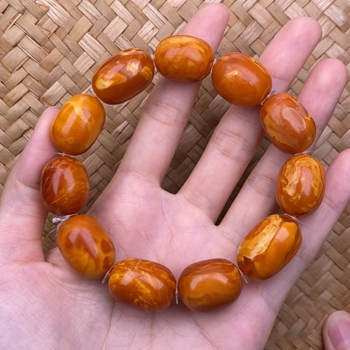 琥珀未镶嵌裸石蜜蜡M