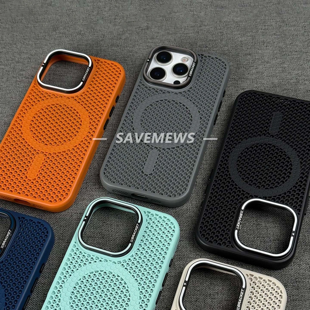 镜头支架【防摔散热】适用苹果17/16promax手机壳磁吸iPhone15/13套