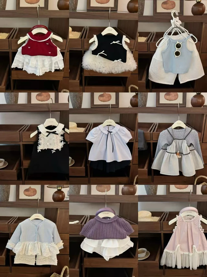 【夏日糖果薄纱裙2号店】童装