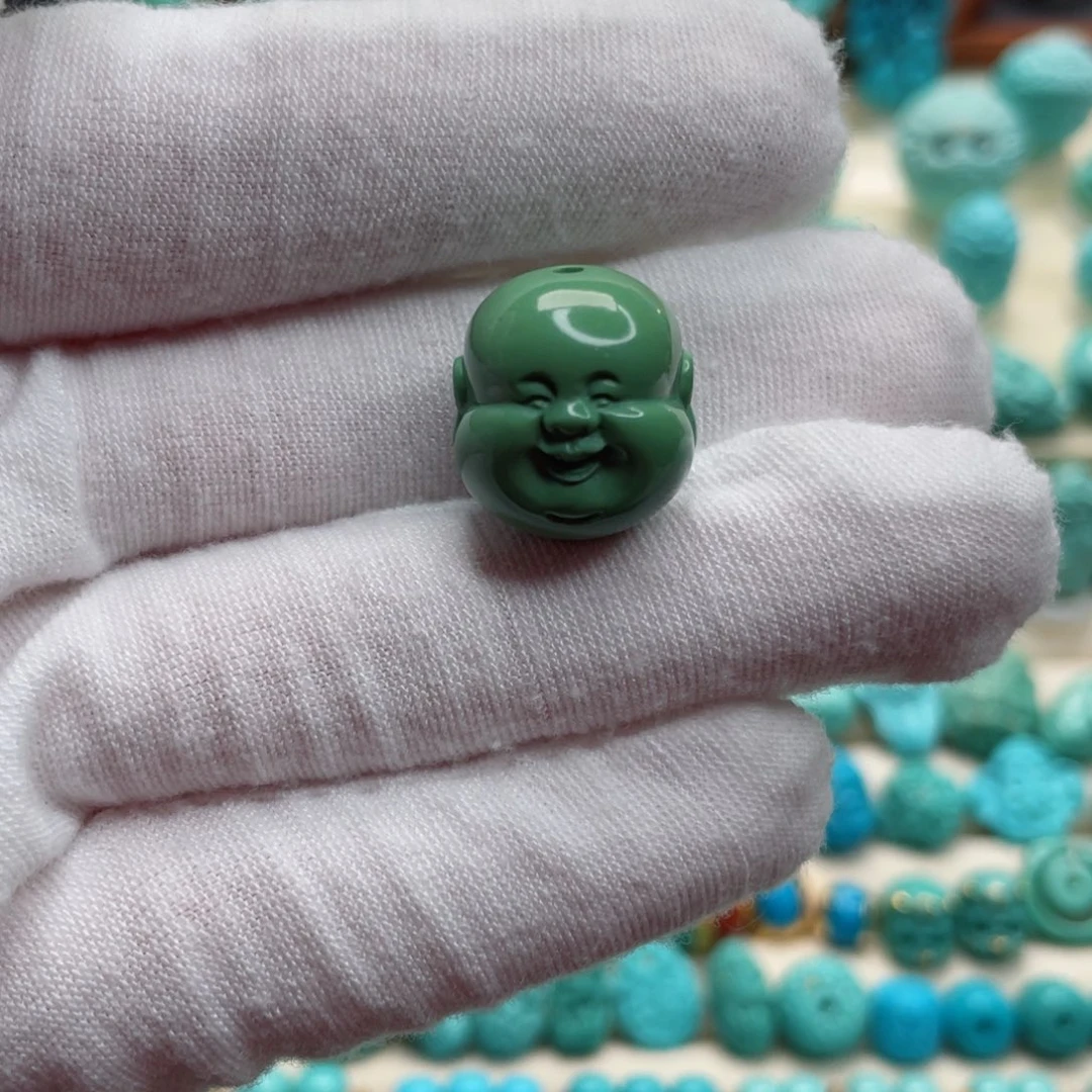 未镶嵌绿松石珠宝奇石