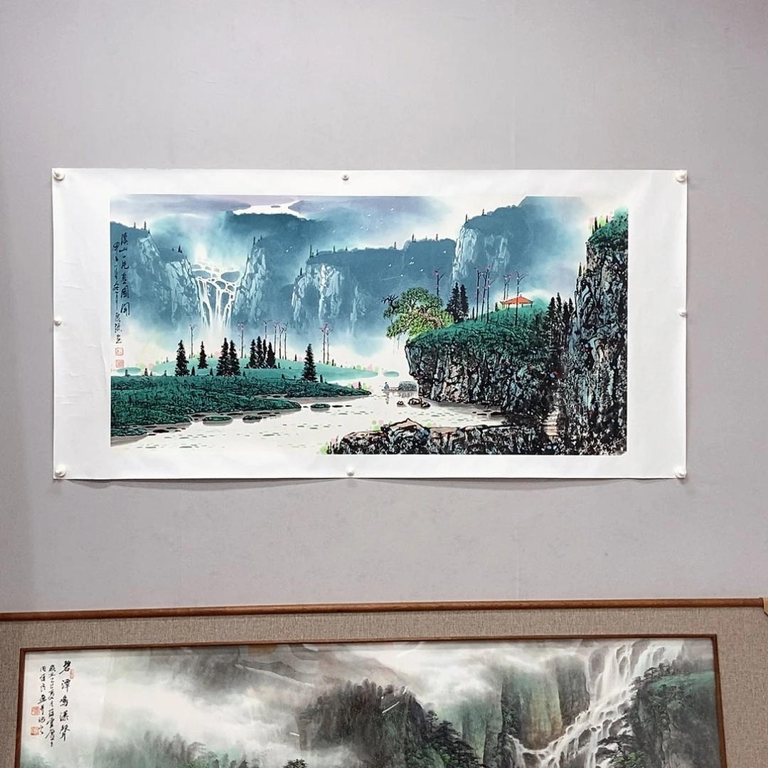 国画张泉踪四尺精品佳作