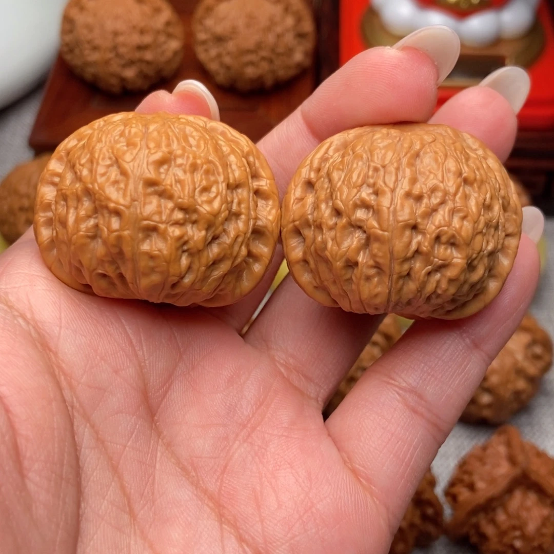 禹***鉴把件文玩核桃乾隆磨38全品