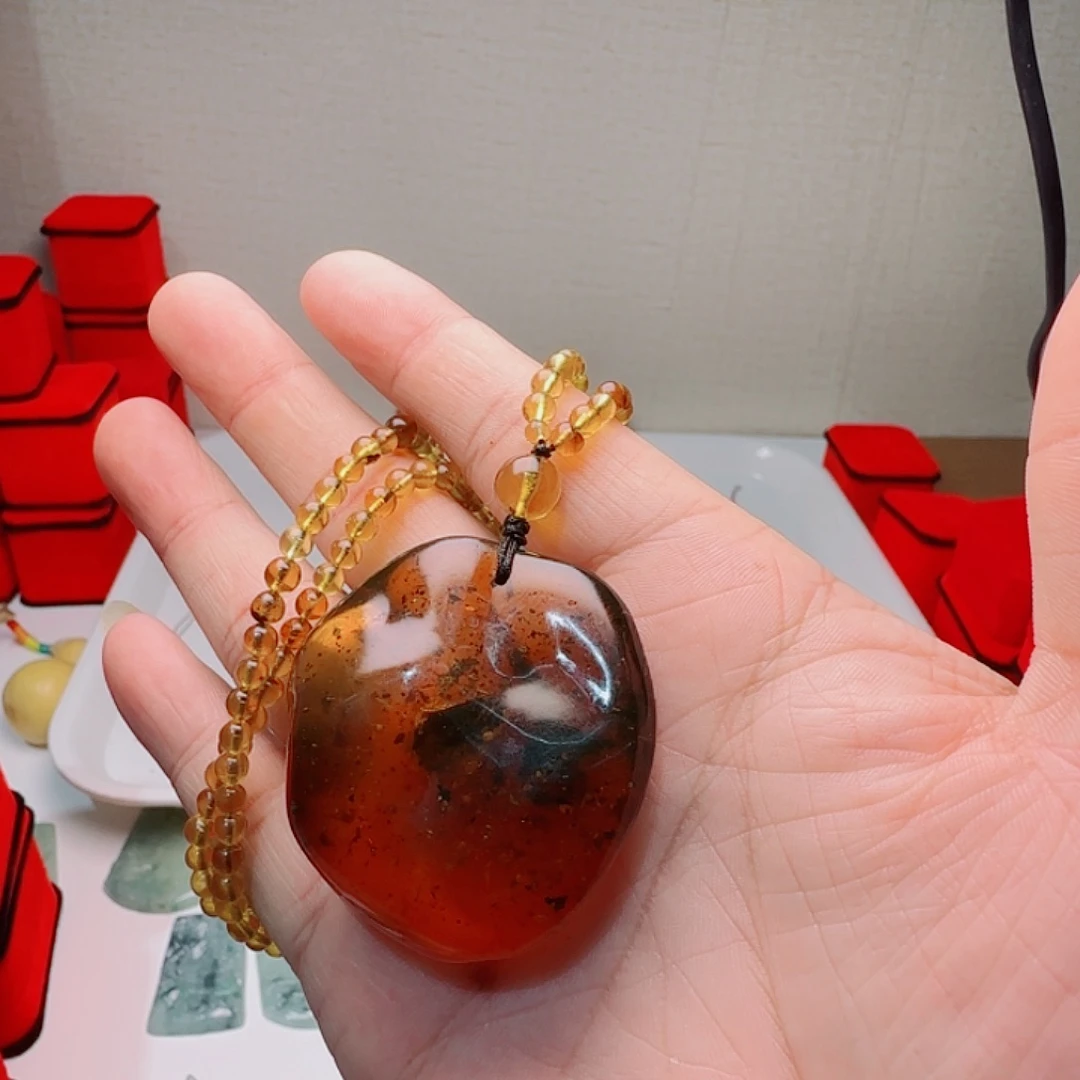 *****琥珀未镶嵌吊坠(赠链)