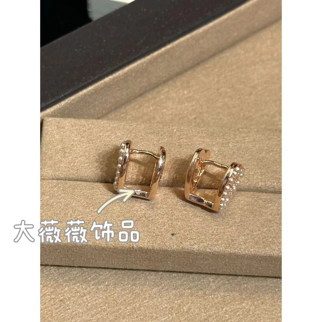 铜合金耳饰 双面凯凯时尚耳扣-4939