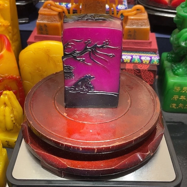 寿山石印石篆刻印章引首章闲章姓名章生日礼物