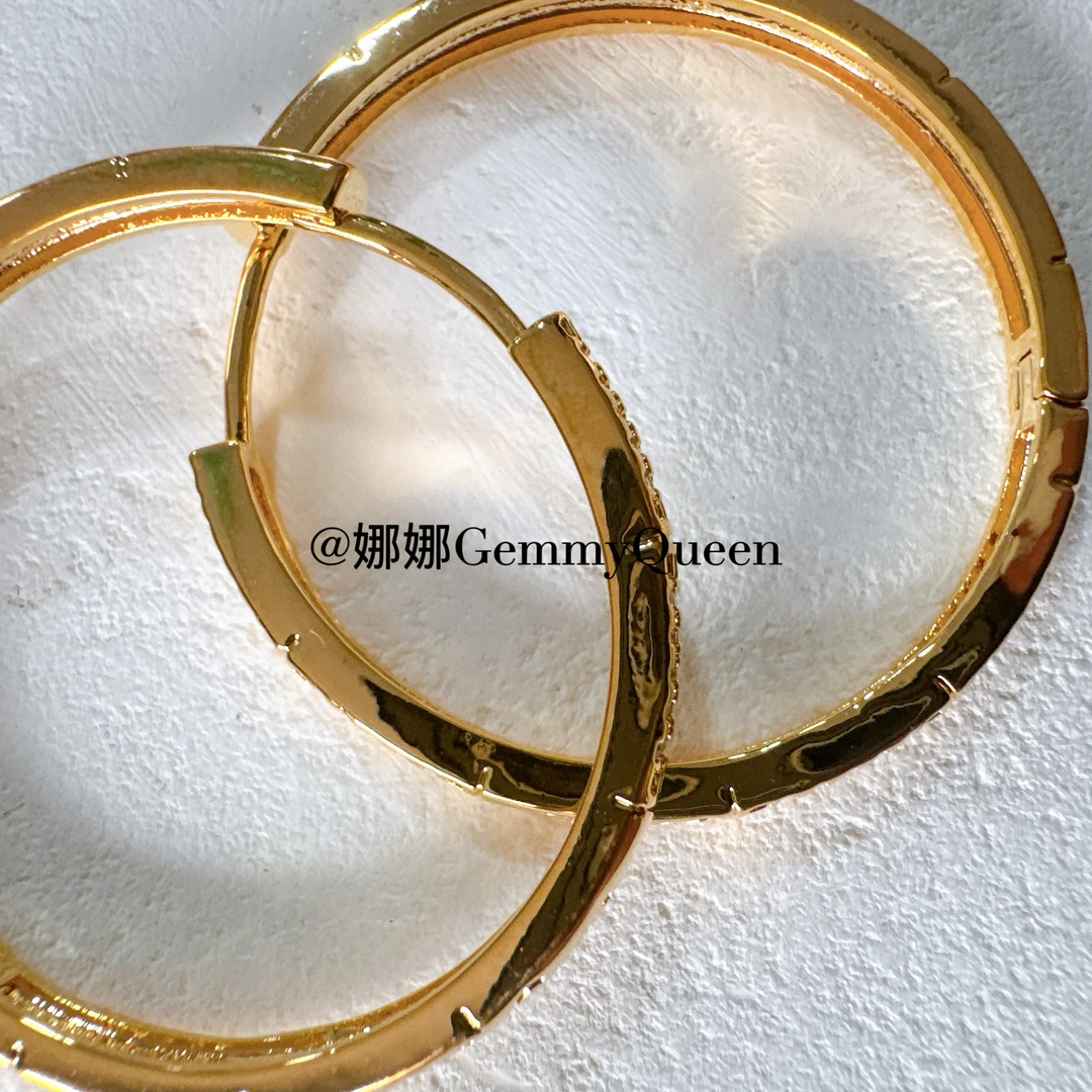 铜合金合成锆石耳饰 娜娜GemmyQueen耳环GQ07188