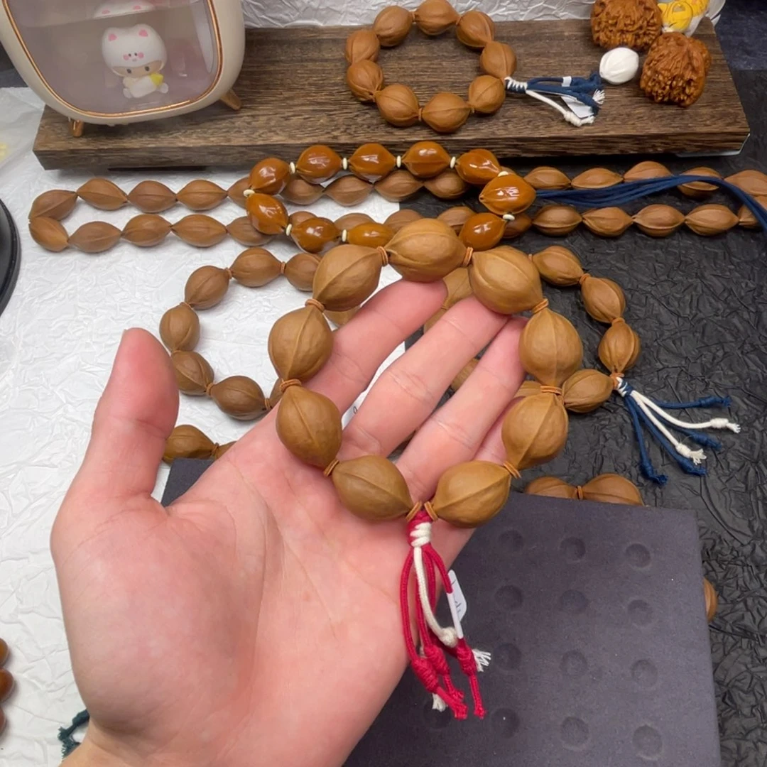 橄榄核手串/手链?****?无科技梅林铁核1927头货