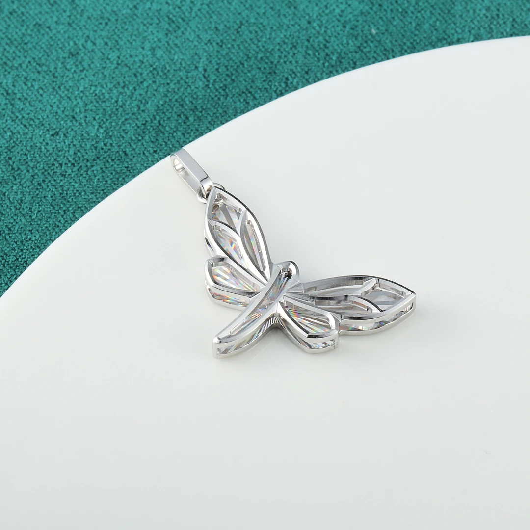 PT990 蜻蜓吊坠 气质轻奢时尚小众简约百搭精致 CX1127-L