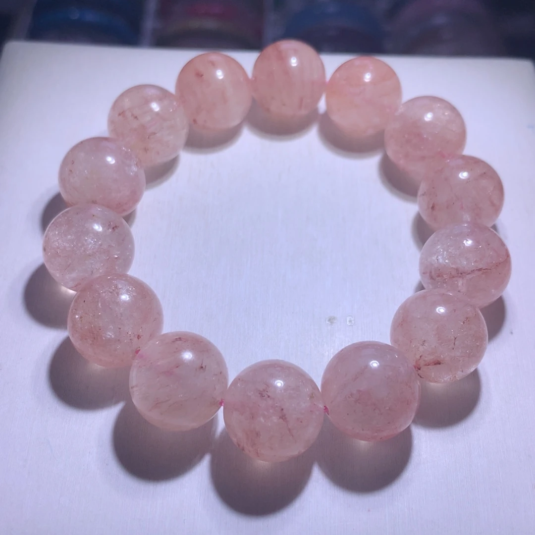 手串水晶银S925镶嵌玫瑰庄园15.9m