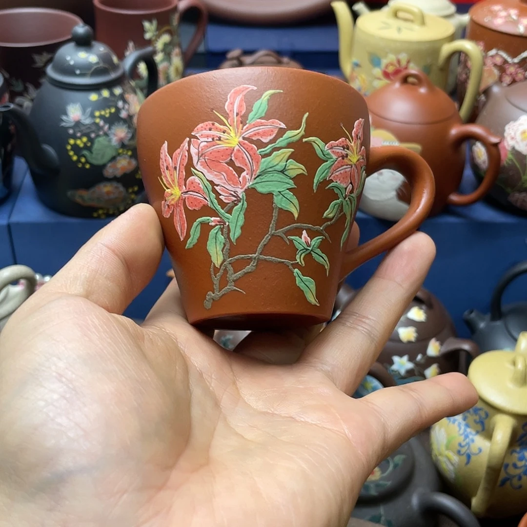 紫砂茶杯紫砂主人杯160cc