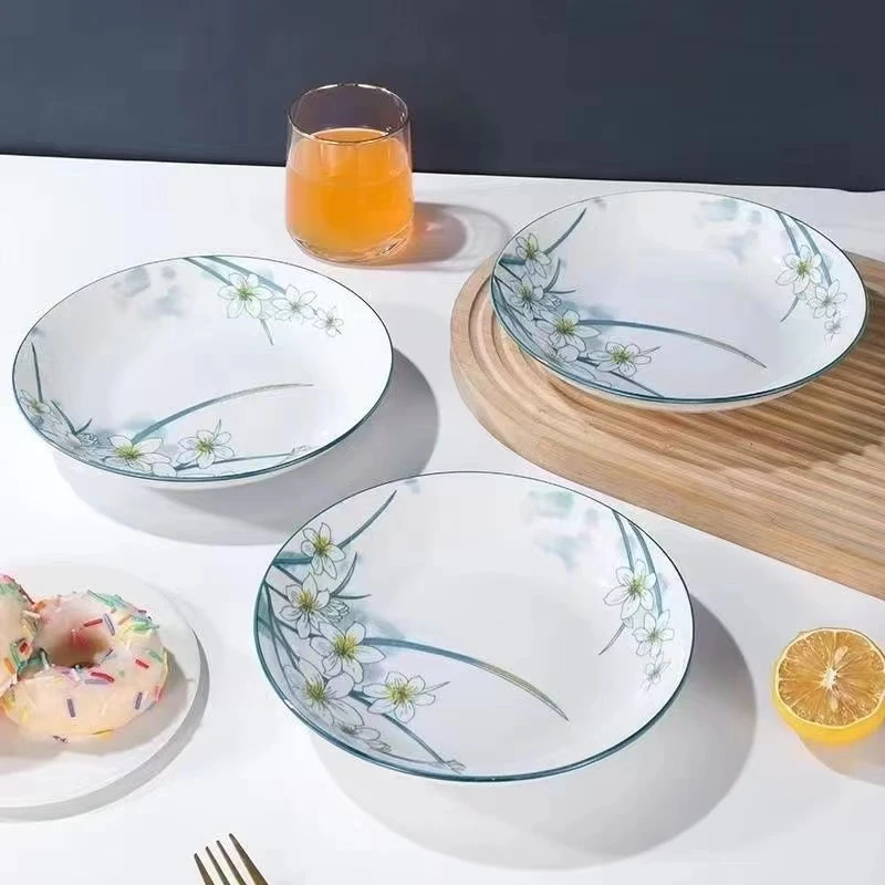 水仙花8英寸圆盘 6个装 破损联系客服补发