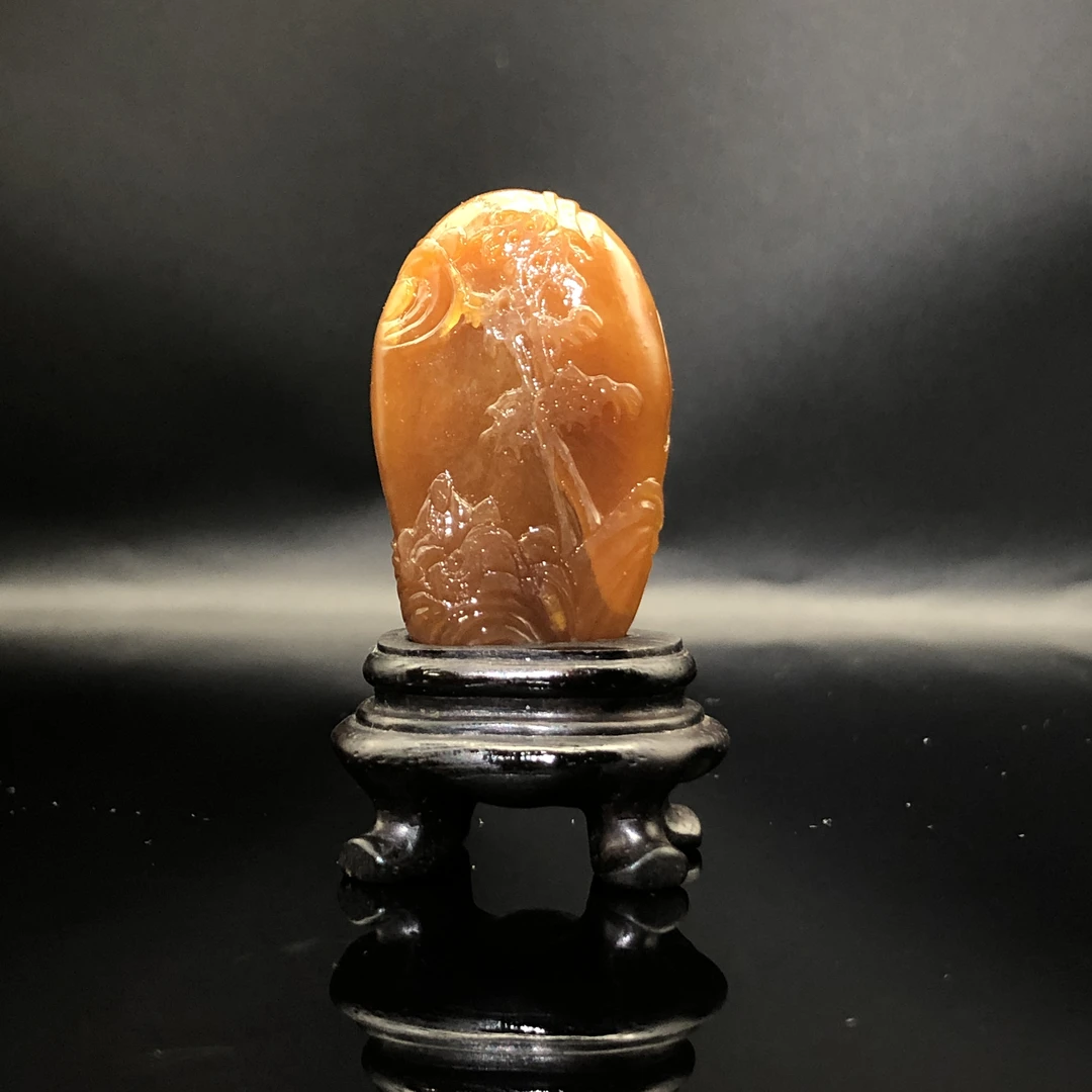 【破冰专属】寿山田黄石《雅聚》雕件