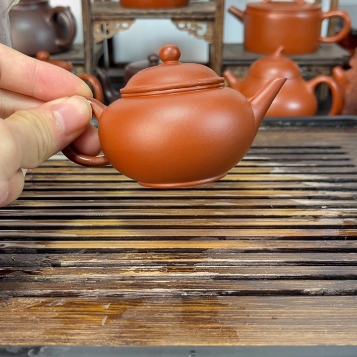 紫砂茶壶原矿紫砂手工制作