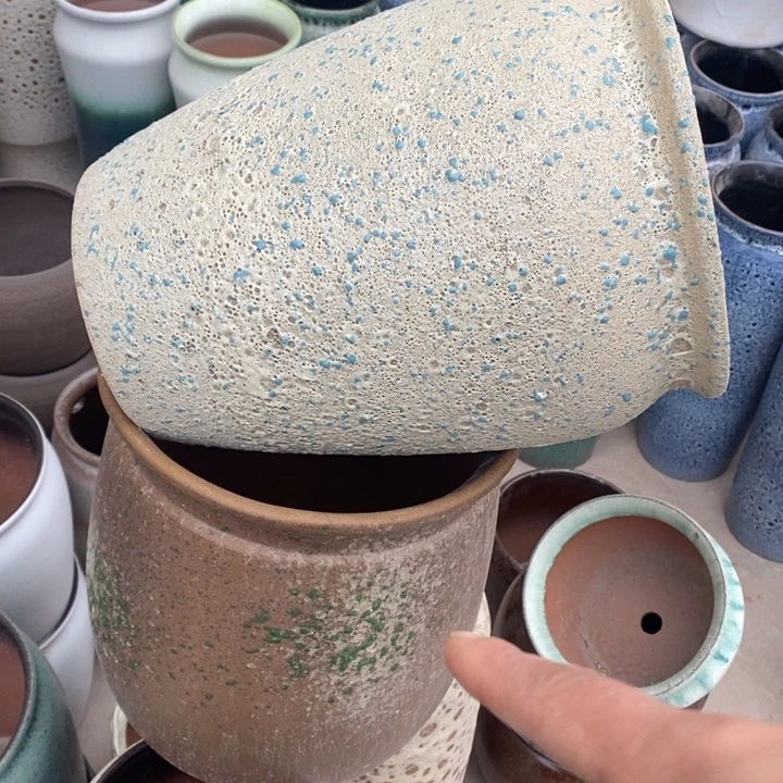 紫砂花盆0220瑕—— 13瑕