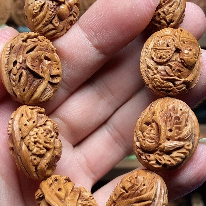 纯手工处理老工艺八仙祝寿