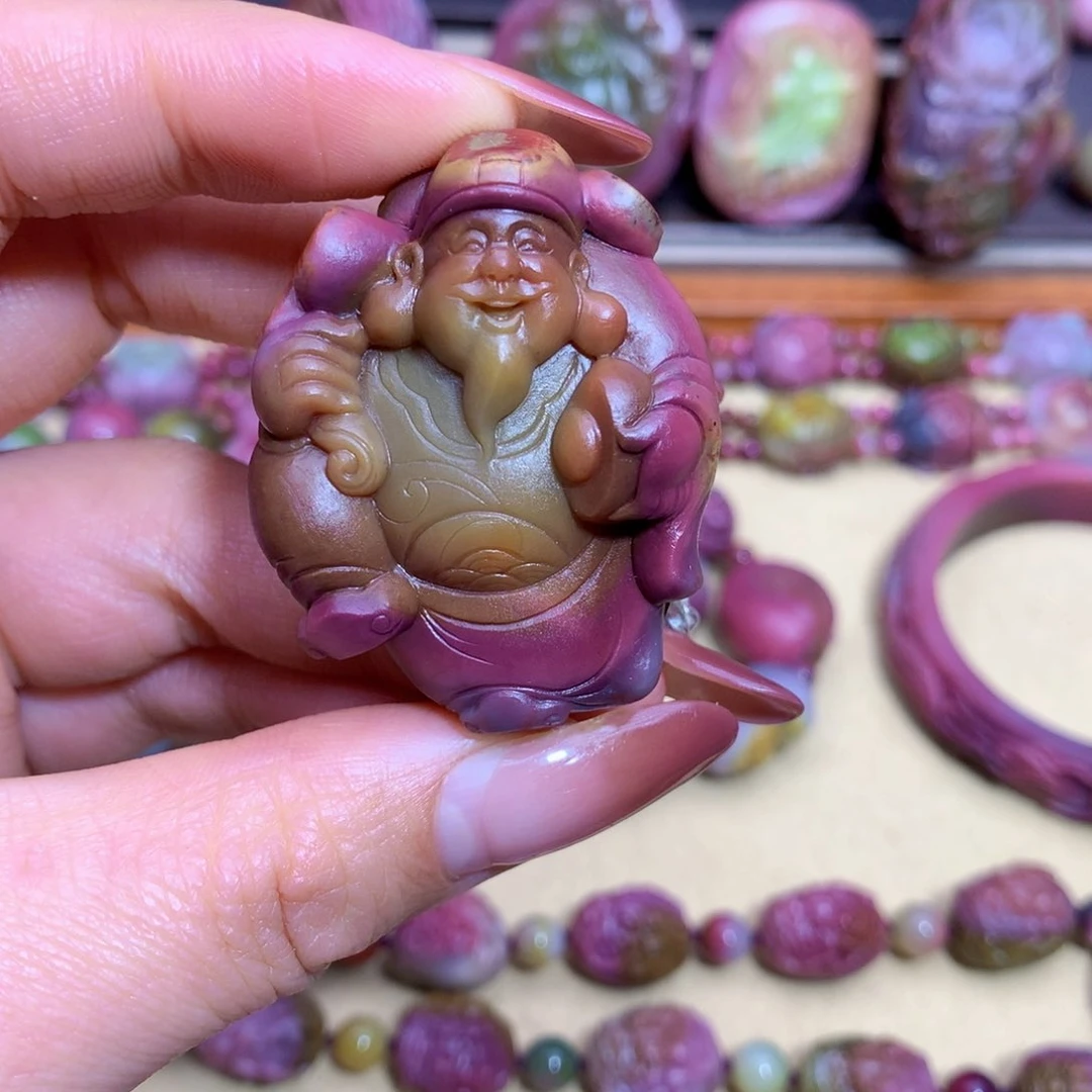 玛瑙挂件未镶嵌快**行盐源定制