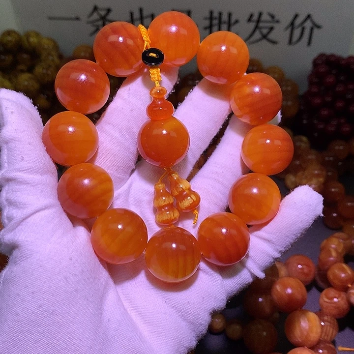 松木（琥珀木）手串/手链2.1 包浆高货