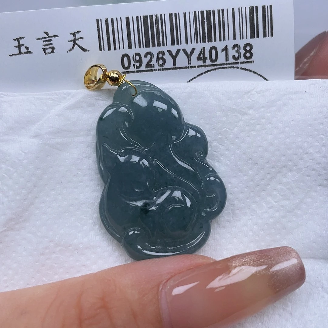 吊坠(不含链)未镶嵌翡翠