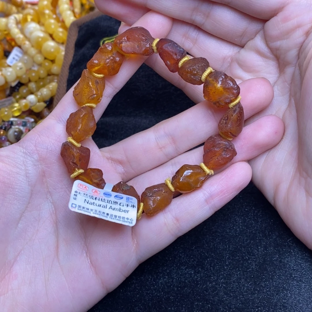 琥珀未镶嵌珠宝奇石