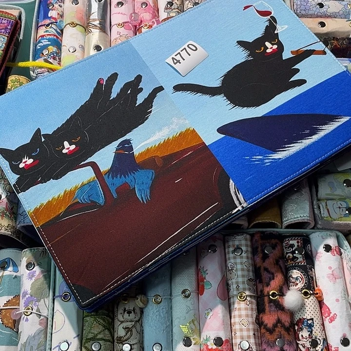 织绣A5 活页不加纸打孔4770