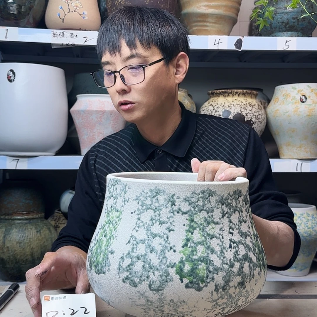 22@25 紫砂花盆尺寸