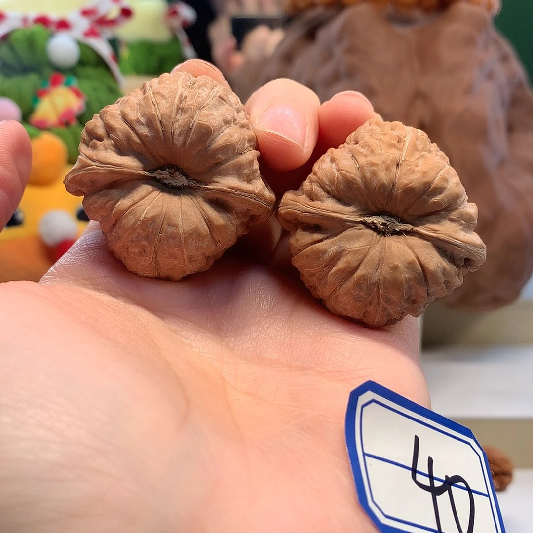 桃核吊坠41尺红皮南瓜墩