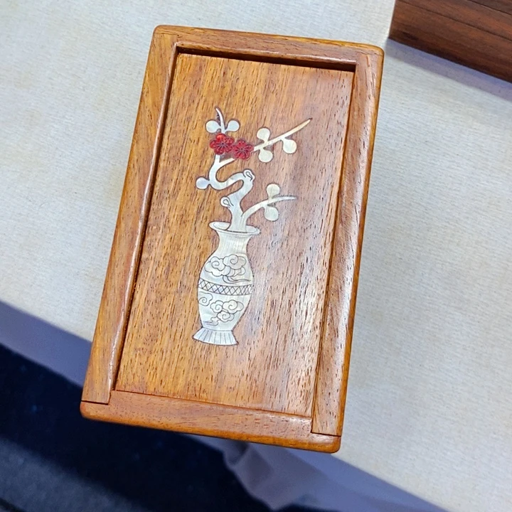 珠***宿木木木木小机关盒梅花