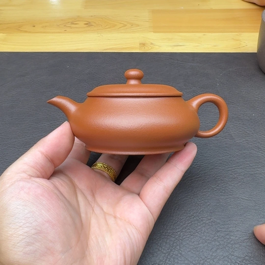 茶壶紫砂黄龙山朱泥明炉