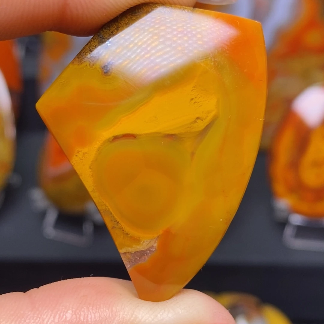 玛瑙/玉髓吊坠(不含链)未镶嵌