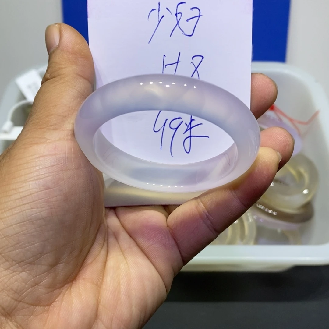 话***郑玛瑙/玉髓未镶嵌手镯