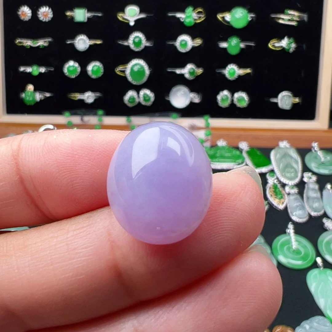 翡翠未镶嵌颈饰蛋16.8